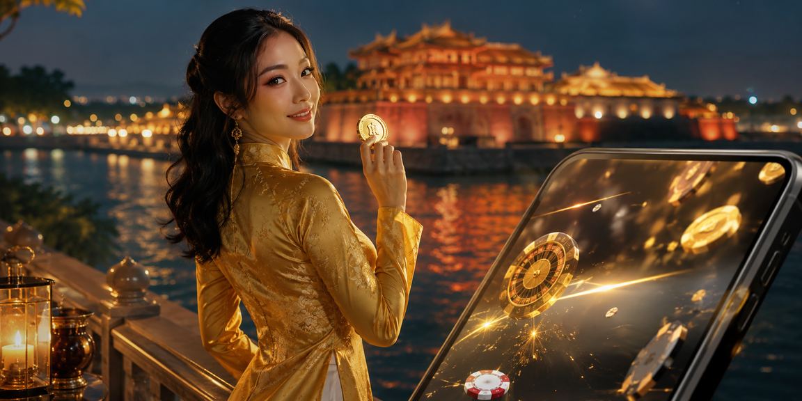 Trò chơi casino mobile theo phong cách áo dài duyên dáng ở Huế